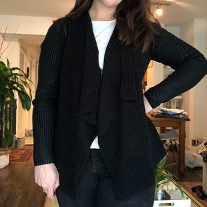 Vince Ribbed Wrap Cardigan